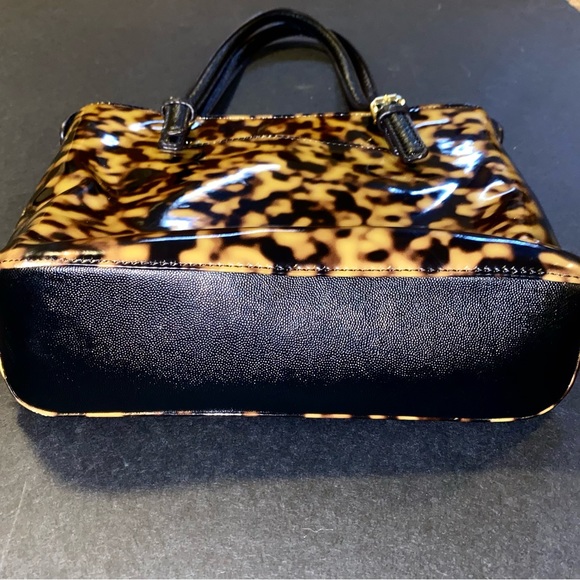Anne Klein Tortoise Shell Tote - Picture 3 of 8